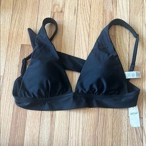Aerie Medium Black Bikini Top NWT